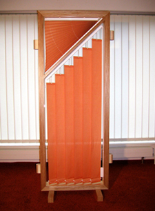 Vertikalanlage mit Schrge